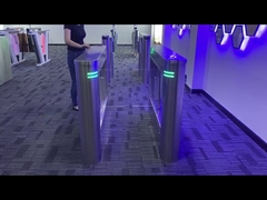 Czytnik kart szybkiego dostępu Bramki bezpieczeństwa dla pieszych Kontrola dostępu z akrylowym ramieniem obrotowym