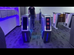 Kołowrot Obrotowy z Klapami, 2-torowy, z Systemem Zarządzania Biletami i Oświetleniem w Kinie