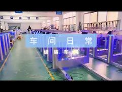 Zobacz stylową, przezroczystą, dwukierunkową bramkę obrotową z panelem obrotowym