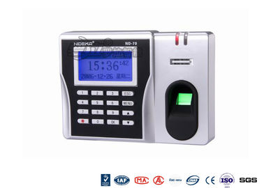 kupować ABS Epoxy Security Biometric Fingerprint Reader , IP67 Electronic Attendance System online manufacture