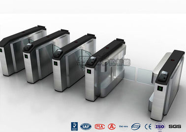 kupować Waist High Turnstile Security Systems , Biological Recognition Flap Barrier Gate online manufacture
