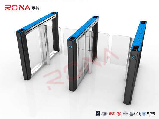 kupować Szczotkowany bramkarz prędkości powierzchniowej Fastlane Turnstile Half Height Turnstile With Fingerprint Reader online manufacture