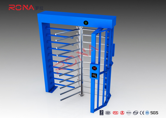 kupować Full Height Turnstile RFID Card Reader Fingerprint Stainless Steel Turnstiles Secure Turn Style Gate online manufacture