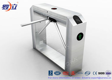kupować Electric Stainless Steel Access Control Turnstiles , Revolving Tripod Barrier Gate online manufacture