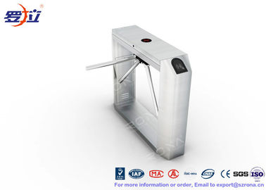 kupować Fingerprint Reader Tripod Turnstile Gate , Full Automatic 304 Stainless Steel Turnstile online manufacture