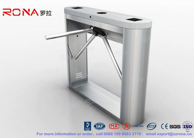 kupować Fingerprint Reader Tripod Turnstile Gate , Full 304 Stainless Steel Turnstile Pedestrian Security Gates online manufacture