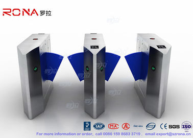 kupować ZK Access Optical Swing Gate Turnstile / Controlled Access Flap Berrier System online manufacture
