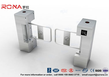 kupować AC 220V IC ID Swing Barrier Gate Swing Flap Barrier Gate 600mm Kontrola dostępu do kołowrotu magnetycznego online manufacture