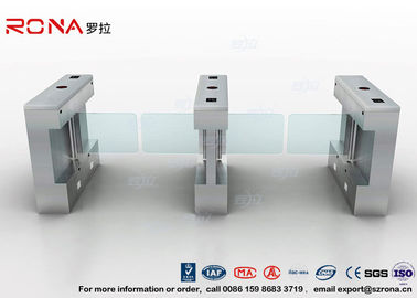 kupować Flap Turnstile With Secure Visitor Registration 600mm Passager / 900mm Wheelchair Lanes online manufacture