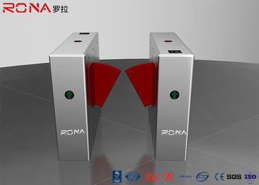 kupować Kontrola pieszych Electronic Flap Barrier Gate Acrylic Counter Turnikety online manufacture