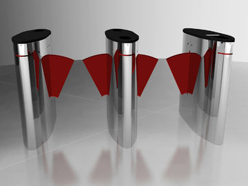 kupować High Speed ​​Flap Swing Barrier Gate Kontrola dostępu do karty ESD Turnstile Long Lifespan online manufacture