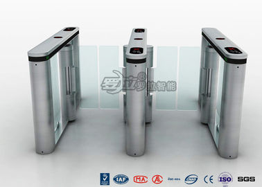 kupować Odcisk palca dla pieszych Brama obrotowa Kołowrotek Czytnik kart RFID Anty-szczypta Struktura mechaniczna online manufacture