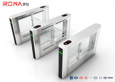 kupować Biurowiec RFID Swing Gate Bramka obrotowa Szklana brama do systemu kontroli dostępu online manufacture