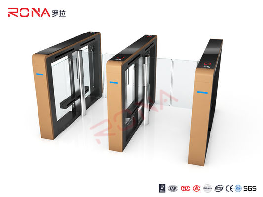 TCP / IP Bezpieczeństwo Elektro Lock Door Swing Piesząca bariera brama Turnstyle Fastlane Glass