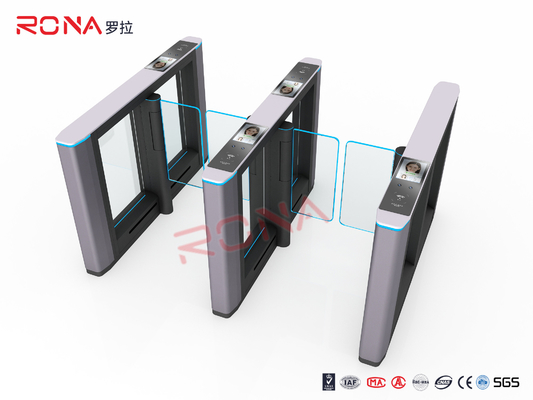 CE Approved Luxury Speed Gate Turnstile With Ticketing System For Public Places (Udowodniony przez CE luksusowy zwrotnik szybkich bramek z systemem sprzedaży biletów w miejscach publicznych)