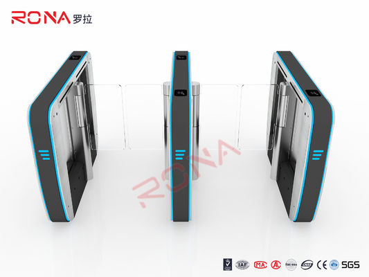 Waist High Office Building Access Control Turnstiles Czytnik RFID ze stali nierdzewnej