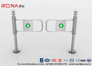 304 Brama ze stali nierdzewnej Swing Barrier Gate Inteligentne wejście ręczne do supermarketów