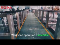 System kontroli dostępu do drzwi zwrotnego typu