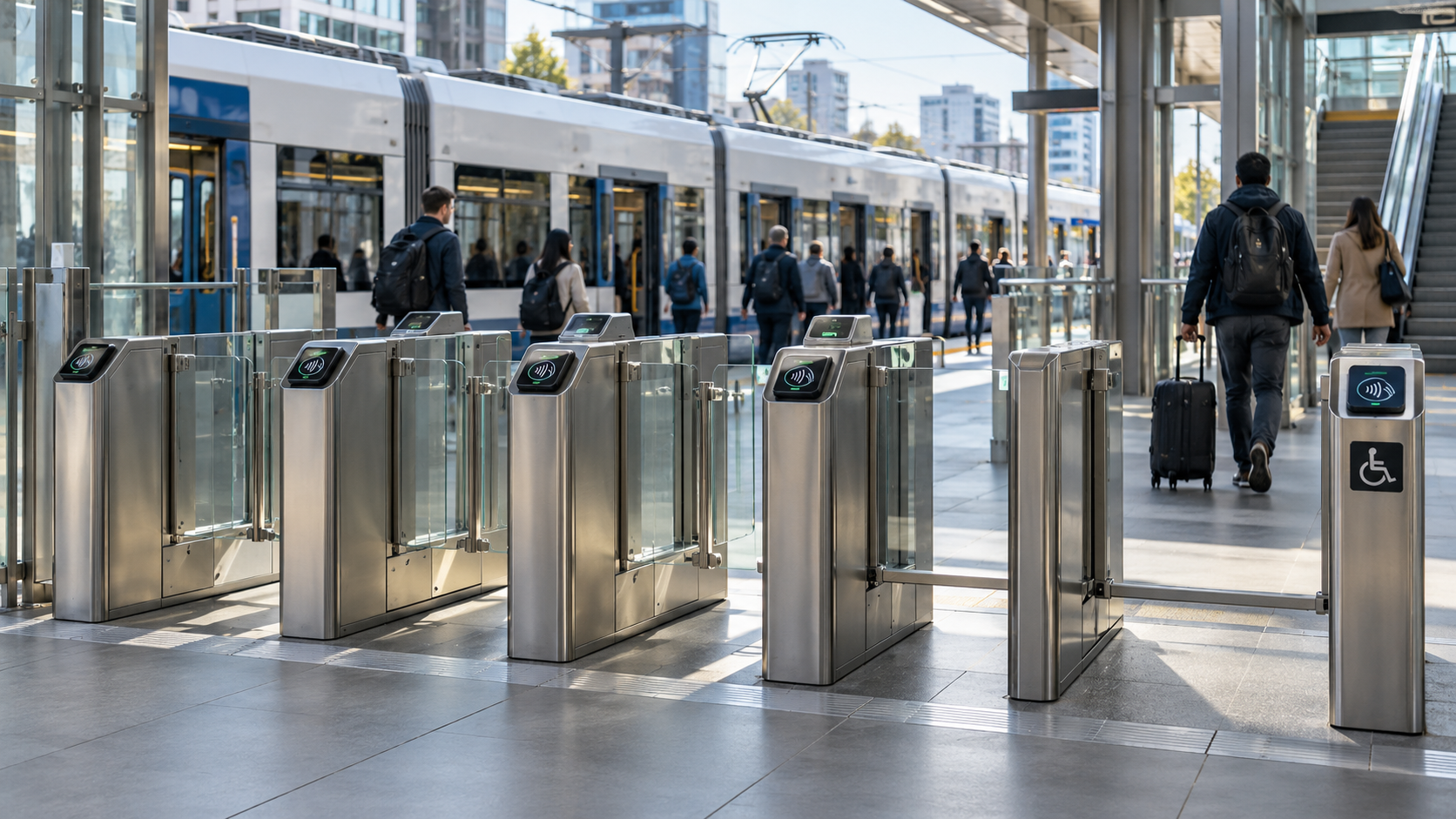 Najnowsze blogi firmy Seattle Light Rail Fare Gate Pilot Signals New Priorities for Transit Turnstile Specifications