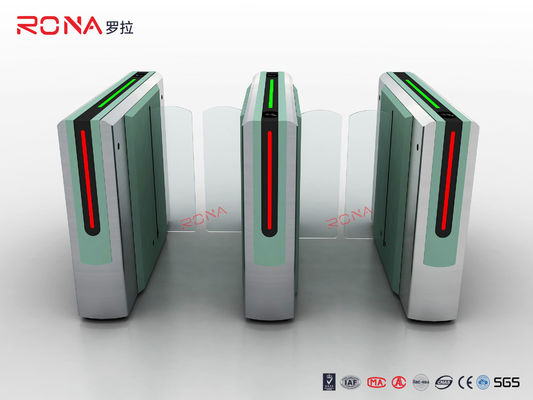 304 SS Sliding Barrier Gate Karta obrotowa Swipe Fingerprint Security Entrance Machine