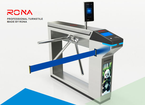 Waist Height Tripod Security Gates Access Control Rozpoznawanie twarzy dla scenicznej przestrzeni