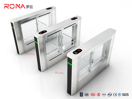 TCP / IP Bezpieczeństwo Elektro Lock Door Swing Piesząca bariera brama Turnstyle Fastlane Glass