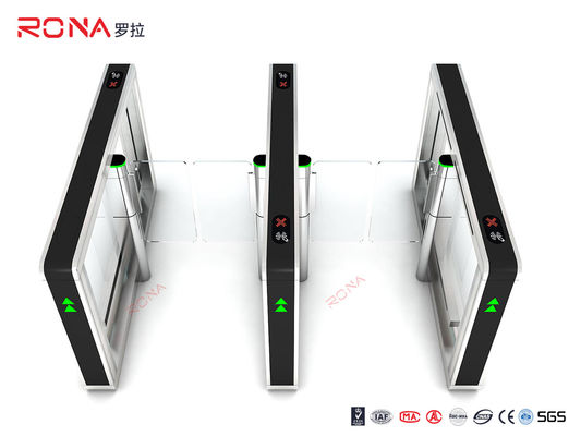 Lotnisko Waist Height Turnstiles Remote Control Boom Speed Gate Z 304# Stalową