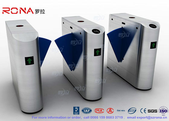 Klapa wejściowa Barierka Bramka obrotowa SUS 304 Z systemem rozpoznawania linii papilarnych