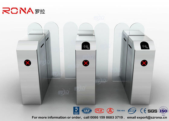 Fastlane Turnstile Remote Control Access Control Turnstiles Tempered Glass Sliding