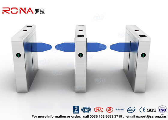 Wodoodporna kontrola dostępu pod ramię Turnikety 304 ze stali nierdzewnej 2 czytniki RFID
