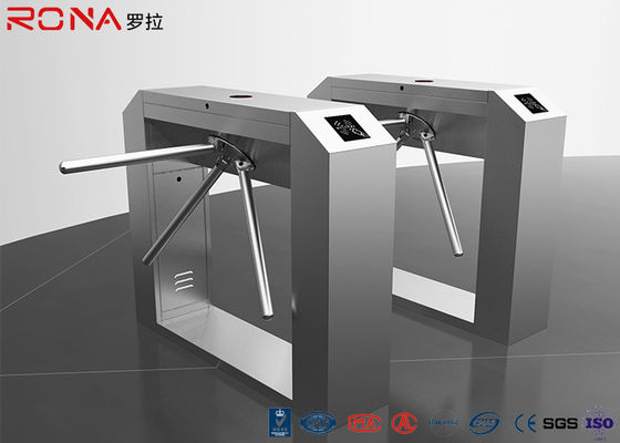 Typ mostu Zabezpieczenia pieszych dla pieszych RFID Flap Barrier Turnstile Fingerprint Reader
