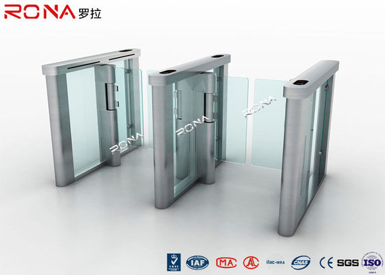 Talia wzrost prędkości Brama kołowrót Swing Bariera AC 220 V 100 W z serwomotoru