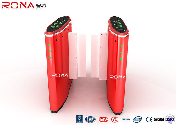 Alarm Flap przesuwne Bariera Brama Security Passage Kołowrót z czujnikiem podczerwieni