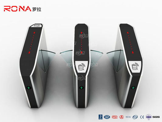 Smart Station Flap Barrier Gate System kontroli dostępu kołowrót DC24V Brush Motor