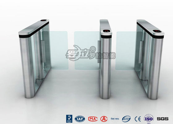 DC Servo Motor Turnstile Security Systems Supermarket Speed ​​Pedestrian Access Gate