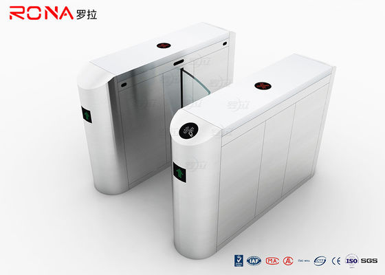 SUS 304 Bramka z klapą barierową o wysokości talii z systemami kontroli dostępu do kart Rfid